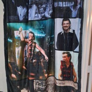 Morgan Wallen Plush Blanket